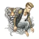 tattoos do justin bieber tattoo design idea