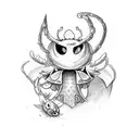 hollow knight  tattoo design idea