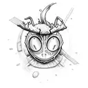 hollow knight  tattoo design idea