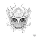 hollow knight  tattoo design idea