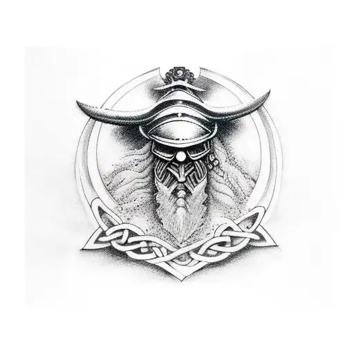 Viking Ritual tattoo design idea
