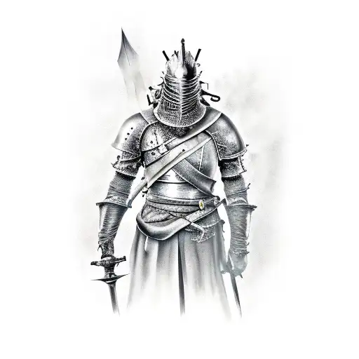 dark souls tattoo design idea