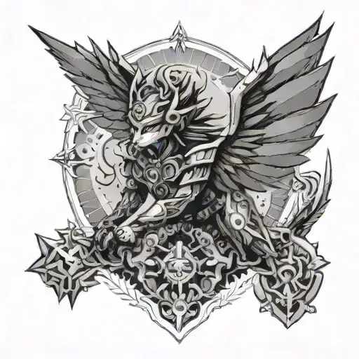 zelda twilight princess tattoo design idea