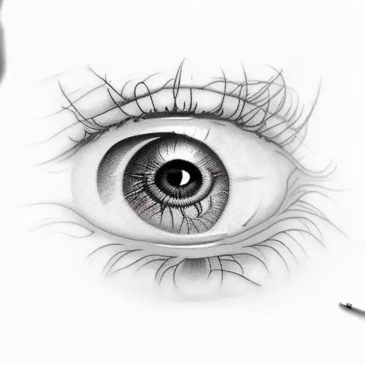 Female Anime Eye Drawing & Design (Printable PDF) - JeyRam Drawing