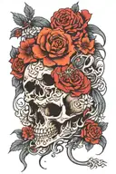 mumbles memento mori memento vivere tattoo design idea