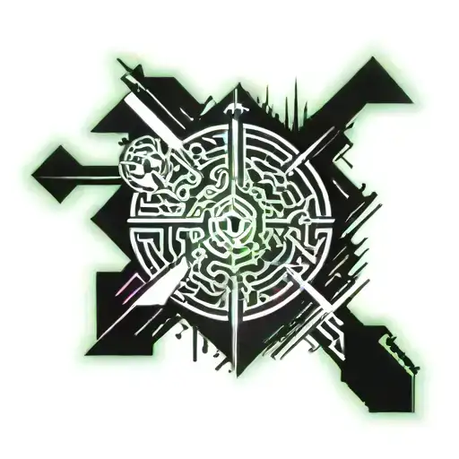 Berserk anime tattoo design idea