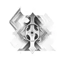 9 3/4 tattoo design idea