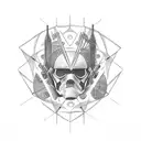 Bd-1 saying "for the rebellion" in binary tattoo design idea