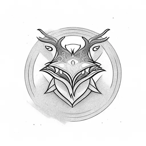 7 and 2 cards tattoo design idea