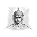 Alexander the great tattoo design idea