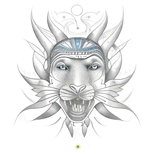 sol inca tattoo design idea