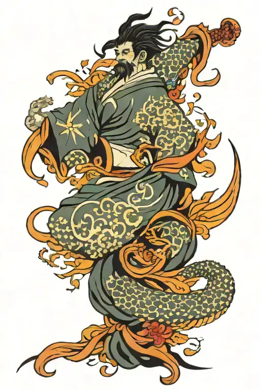 blessed tattoo design idea
