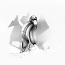 banana  tattoo design idea
