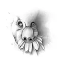 banana  tattoo design idea