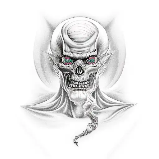 hades tattoo design idea