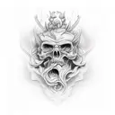 hades tattoo design idea