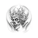 hades tattoo design idea