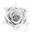 rose shaped eye, hades, Tetragrammaton, roses tattoo design idea