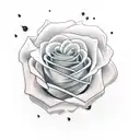 rose shaped eye, hades, Tetragrammaton, roses tattoo design idea