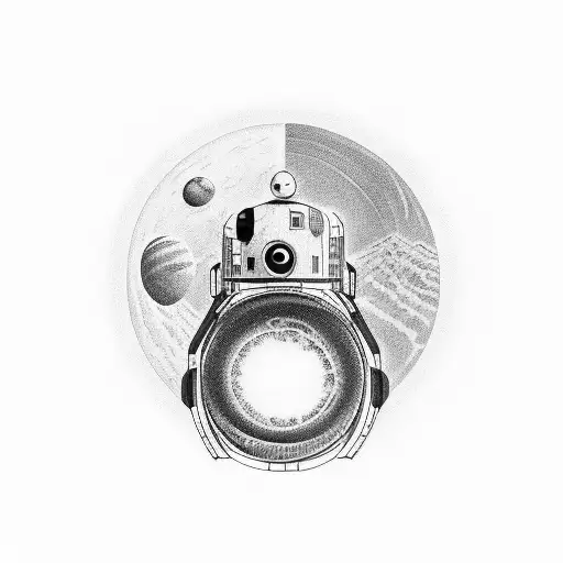 2001 a space odyssey tattoo design idea