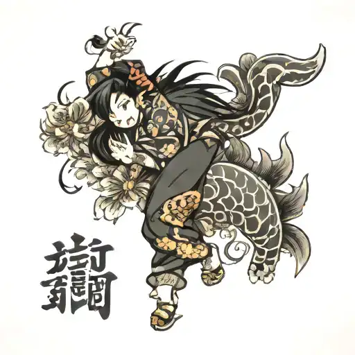 I Love tomboys tattoo design idea