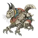 I Love tomboys tattoo design idea