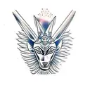 Anubis and Baste tattoo design idea