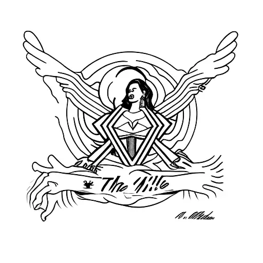 Lana Del Rey million dollar man  tattoo design idea