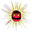 calcifer on a match tattoo design idea