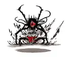 Demons created by anger, sadness, guilt, suicide, hate, bipolarity, depression, anxiety and panic tattoo design idea