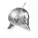 leonidas helmet  tattoo design idea