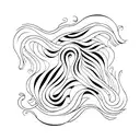 Ocean Wave tattoo design idea