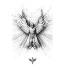 Icarus tattoo design idea