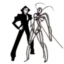 phantom troupe spider tattoo design idea