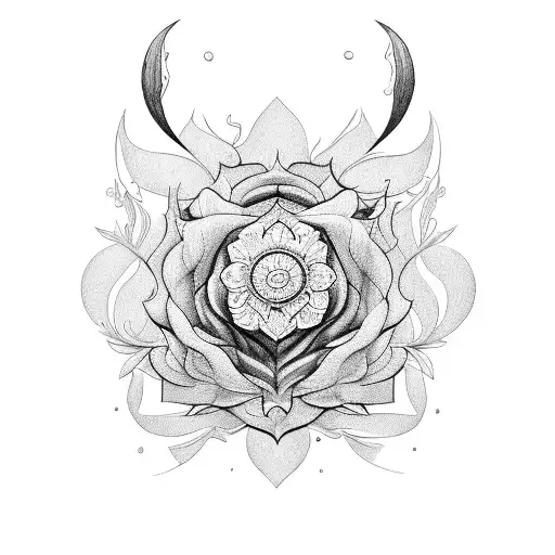 edelweiss tattoo design idea