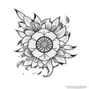 edelweiss tattoo design idea