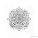 edelweiss tattoo design idea