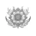 edelweiss tattoo design idea