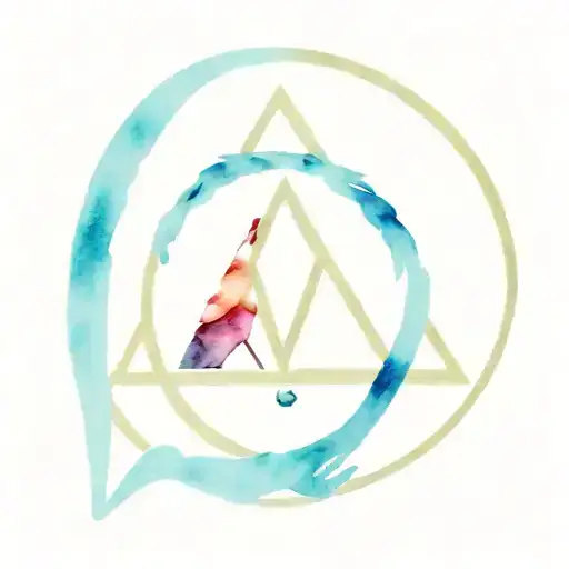 grey's anatomy and deathly hallows that says you're my person always tattoo design idea