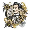 jose rizal design inspired tattoo design idea