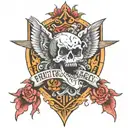 protect your peace tattoo design idea