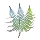 Fern Tree tattoo design idea