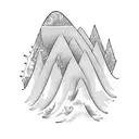 tsunami tattoo design idea