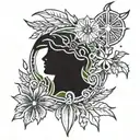 paganism tattoo design idea