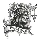 paganism tattoo design idea