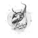 Albanian  tattoo design idea