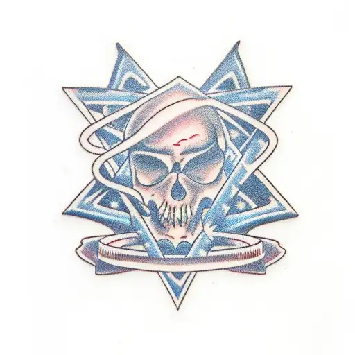 atom  tattoo design idea