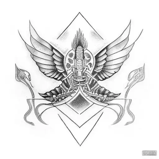 utero neotribal na base das costas tattoo design idea