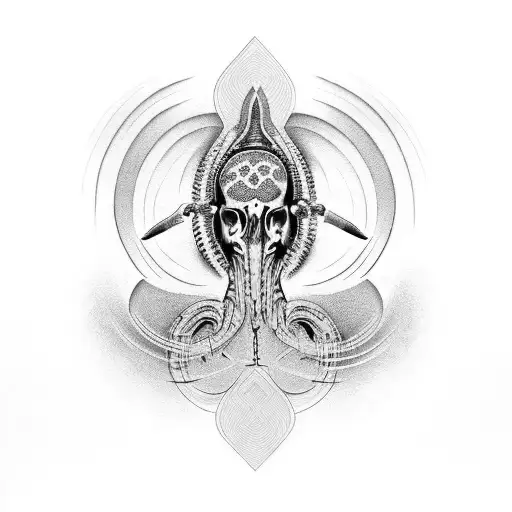 Utero órgão  tattoo design idea