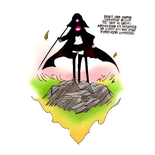 Grim Reaper tattoo design idea